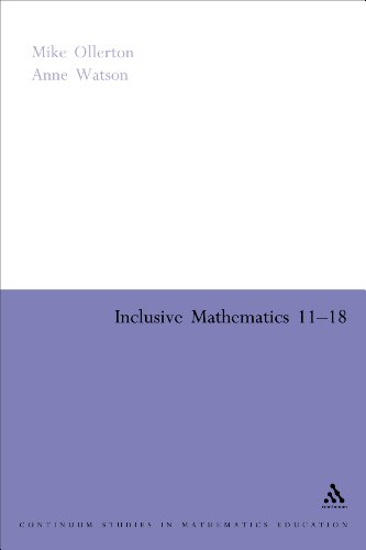 Imagen de archivo de Inclusive Mathematics 11-18 (Continuum Studies in Mathematics Education) a la venta por Bahamut Media