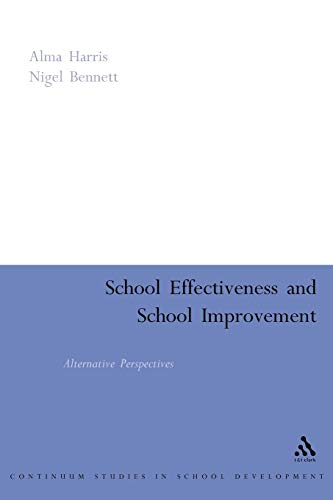 Beispielbild fr School Effectiveness, School Improvement zum Verkauf von Buchpark