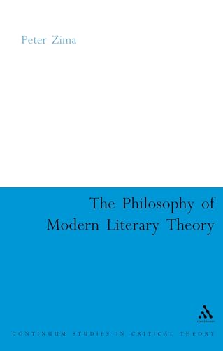 Beispielbild fr The Philosophy of Modern Literary Theory zum Verkauf von Buchpark