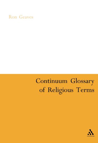 Beispielbild fr Continuum Glossary Of Religious Terms zum Verkauf von Tall Stories BA