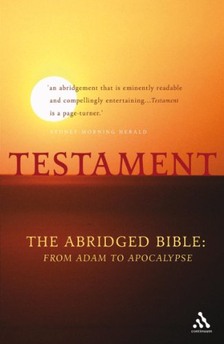 Beispielbild fr Testament: The Abridged Bible: From Adam to Apocalypse zum Verkauf von WorldofBooks