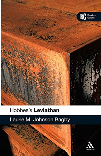 Beispielbild fr Hobbes's 'Leviathan': A Reader's Guide (Reader's Guides) zum Verkauf von WorldofBooks