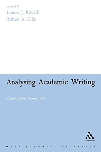 Stock image for Analysing Academic Writing: Contextualized Frameworks (Open Linguistics) for sale by AwesomeBooks