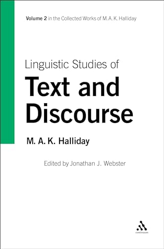 9780826488237: Linguistic Studies of Text and Discourse, Volume 2 (Collected Works of M.A.K. Halliday)