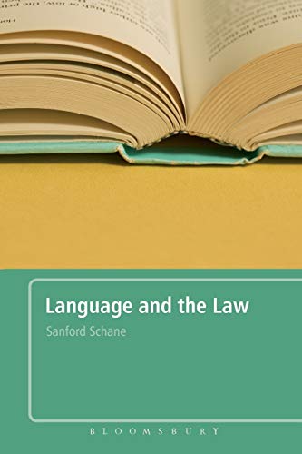 Stock image for Language and the Law: With a Foreword by Roger W. Shuy for sale by SecondSale