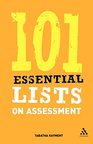 Stock image for 101 Essential Lists on Assessment (Essential Lists S.) for sale by Chiron Media