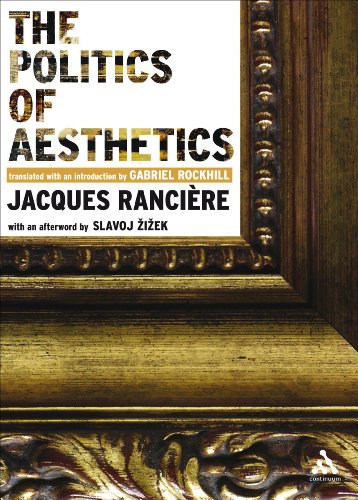 Imagen de archivo de The Politics of Aesthetics a la venta por BooksRun