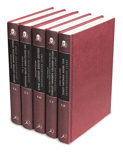 9780826490407: Great Shakespeareans: 18 volumes