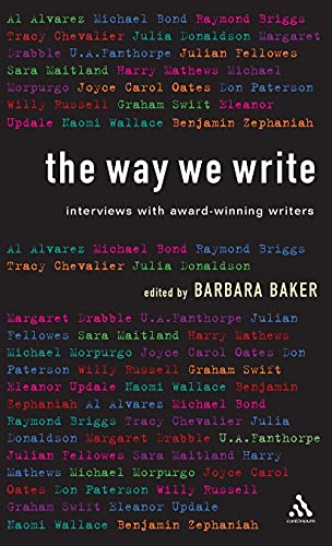 Imagen de archivo de The Way We Write: Interviews with Award-Winning Writers a la venta por AwesomeBooks