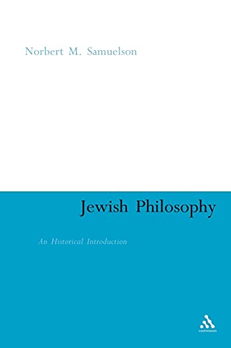 9780826492449: Jewish Philosophy: An Historical Introduction (Continuum Collection Series)
