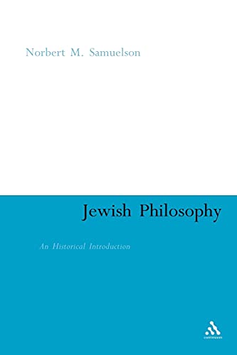 9780826492449: Jewish Philosophy: An Historical Introduction (Continuum Collection)