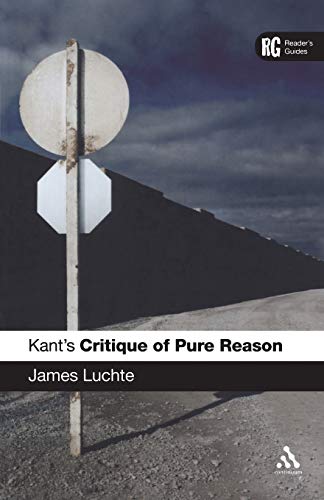 Stock image for Kant's Critique of Pure Reason for sale by Manchester By The Book