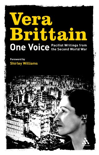 9780826493606: One Voice: Pacifist Writings from the Second World War