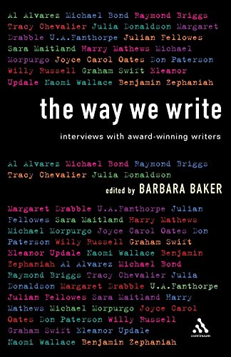 9780826495051: The Way We Write: Interviews with Award-winning Writers