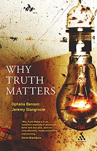 Imagen de archivo de Why Truth Matters a la venta por Better World Books: West