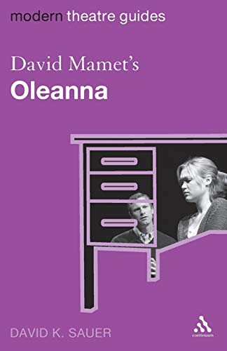 Stock image for David Mamet's Oleanna (Modern Theatre Guides) for sale by SecondSale