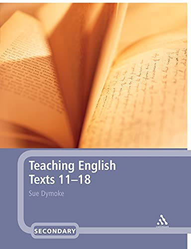 Beispielbild fr Teaching English Texts 11-18 zum Verkauf von AwesomeBooks