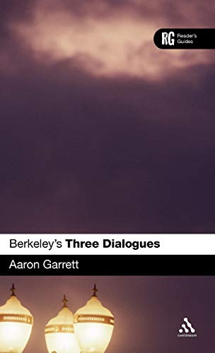 Beispielbild fr Berkeley's Three dialogues : a reader's guide. zum Verkauf von Kloof Booksellers & Scientia Verlag