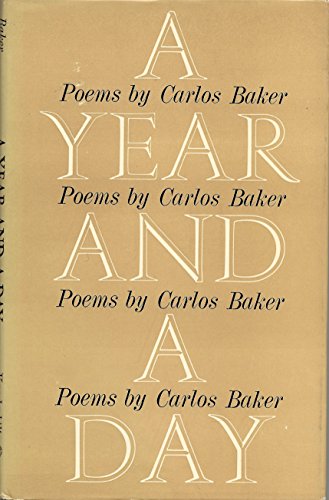 A Year and a Day (9780826510648) by Baker, Carlos