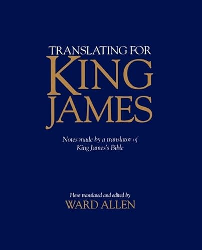 Imagen de archivo de Translating for King James a la venta por Lakeside Books