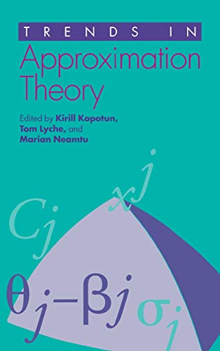 Imagen de archivo de Trends in Approximation Theory Innovations in Applied Mathematics a la venta por PBShop.store US