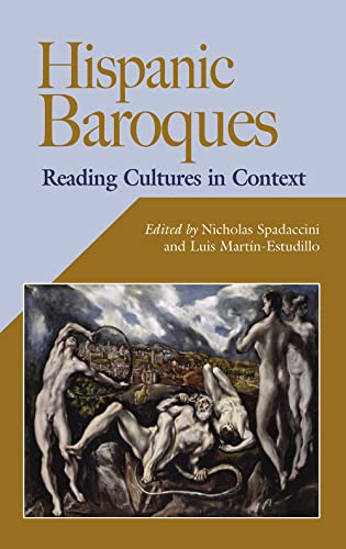 Beispielbild fr Hispanic Baroques Reading Culture in Context 31 Hispanic Issues Vanderbilt Paperback zum Verkauf von PBShop.store US