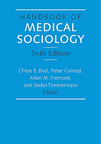 9780826517210: Handbook of Medical Sociology, Sixth Edition