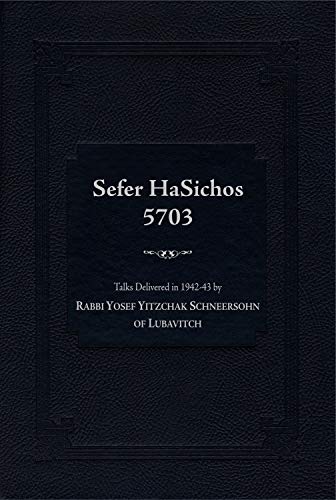 Stock image for Sefer Hasichos 5703 for sale by Opalick