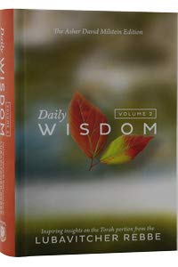 Beispielbild fr Daily Wisdom Vol. 2 - Compact Edition 4 X 6: Inspiring Insights on the Torah Portion from the Lubavitcher Rebbe zum Verkauf von Wizard Books