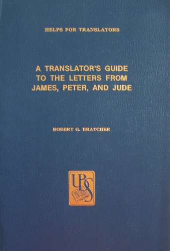 9780826701923: Translator's Guide to the Letters from James, Peter, and Jude