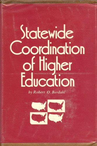 Beispielbild fr Statewide coordination of higher education, zum Verkauf von ThriftBooks-Atlanta