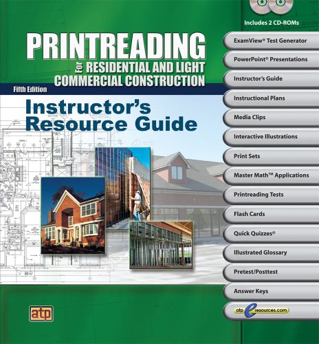 Printreading for Residential and Light Commercial Construction Resource Guide (9780826904706) by ATP Staff