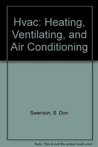 Beispielbild fr HVAC Heating, Ventilating, and Air Conditioning zum Verkauf von Better World Books