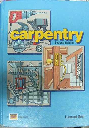 Stock image for Carpentry for sale by Front Cover Books