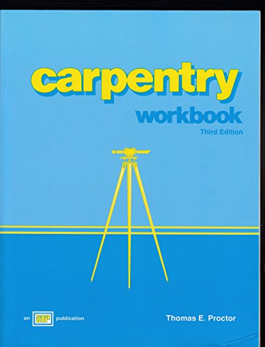 Stock image for Carpentry: Workbook to Accompany Koel for sale by ThriftBooks-Atlanta