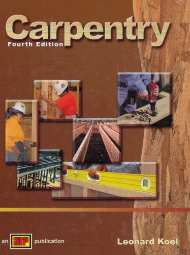 Beispielbild fr Carpentry,4th Edition zum Verkauf von Books of the Smoky Mountains