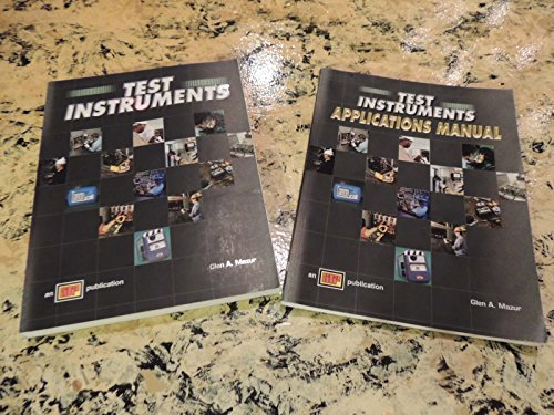 Beispielbild fr Test Instruments zum Verkauf von Front Cover Books