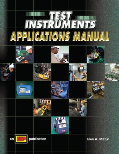 Beispielbild fr Test Instruments Applications Manual zum Verkauf von Once Upon A Time Books