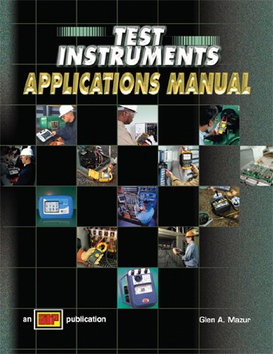 Imagen de archivo de Test Instruments Applications Manual a la venta por Idaho Youth Ranch Books