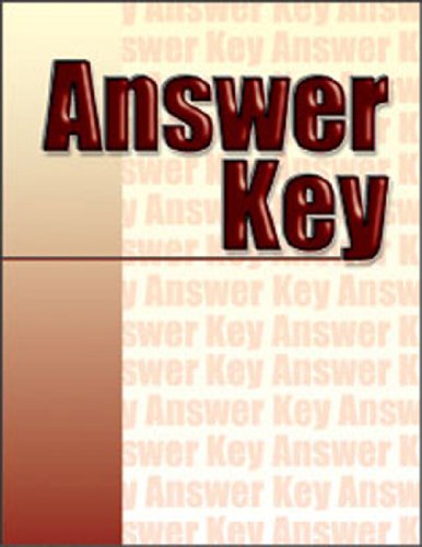 Troubleshooting Electrical/Electronic Systems Answer Key (9780826917928) by ATP Staff