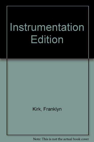 9780826934208: Instrumentation Edition
