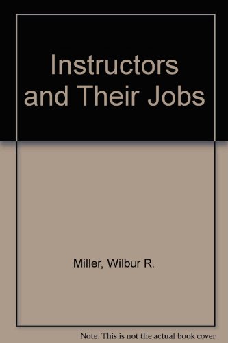 9780826941633: Instructors and Their Jobs