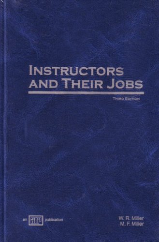 Stock image for Instructors and Their Jobs for sale by SecondSale