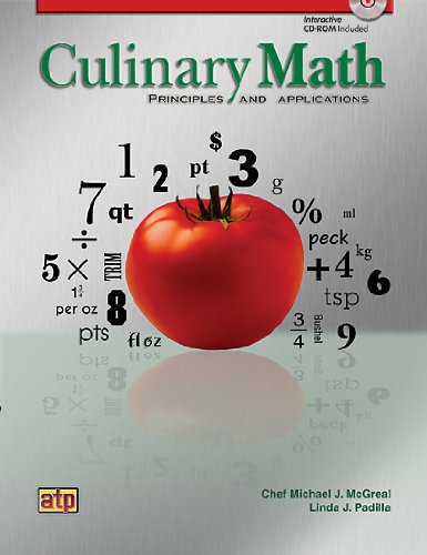 Imagen de archivo de Culinary Math Principles and Applications a la venta por Better World Books