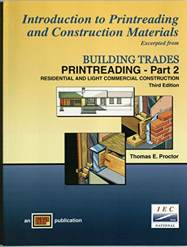 Beispielbild fr Introduction to Printreading and Construction Materials zum Verkauf von Wonder Book