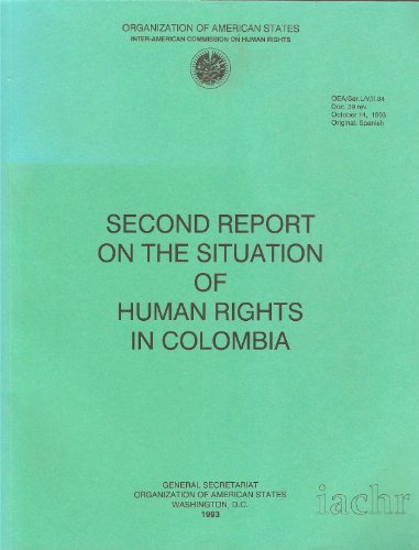 9780827033085: Second report on the situation of human rights in Colombia ([OAS documentos oficiales])