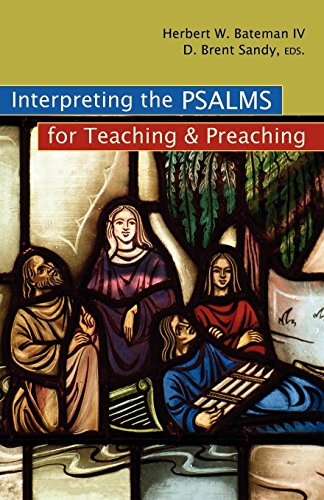 Imagen de archivo de Interpreting the Psalms for Teaching and Preaching a la venta por HPB-Red