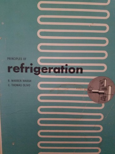 Beispielbild fr PRINCIPLE OF REFRIGERATION zum Verkauf von WONDERFUL BOOKS BY MAIL