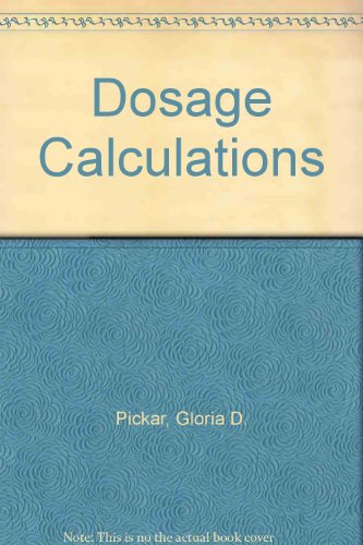 Stock image for Dosage Calculations for sale by dsmbooks