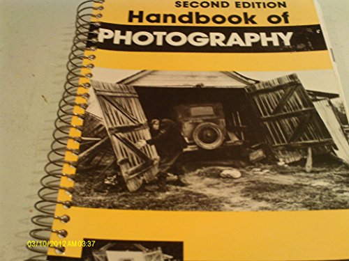 Beispielbild fr Handbook of Photography zum Verkauf von Better World Books
